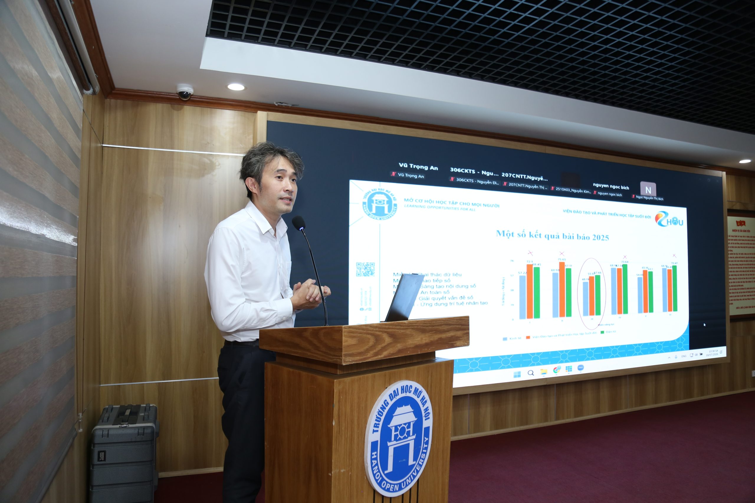 TS. Đặng Hải Đăng, Phó Viện Trưởng Viện Đào tạo học tập suốt đời