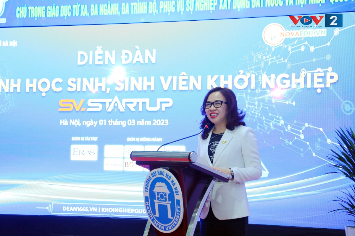 PGS.TS Nguyễn Thị Nhung - Hiệu trưởng Trường ĐH Mở Hà Nội